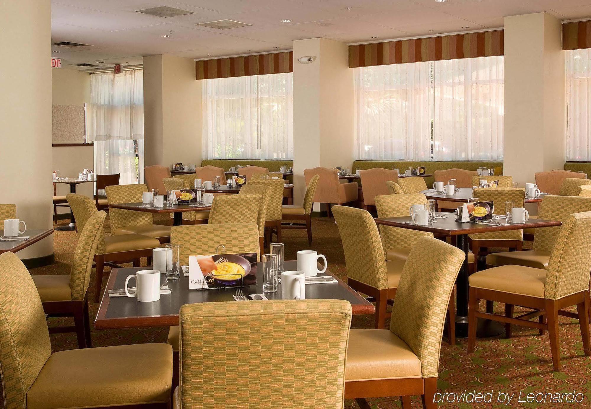 Courtyard Miami Coral Gables Hotell Restaurang bild